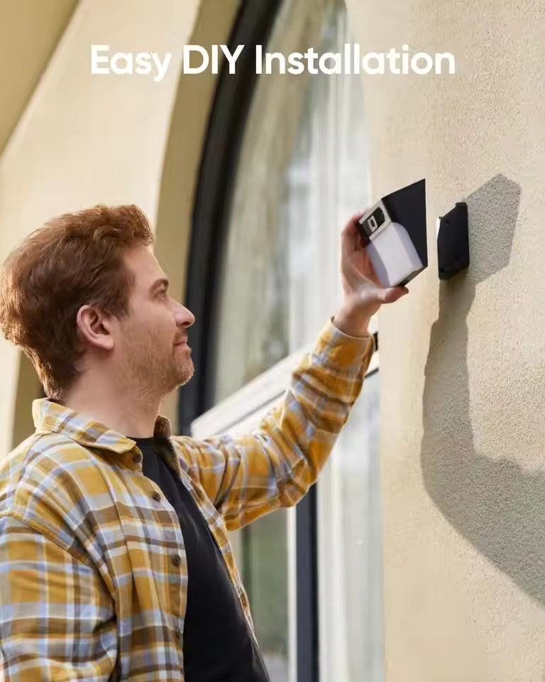 Security Solar Wall Light Cam S120