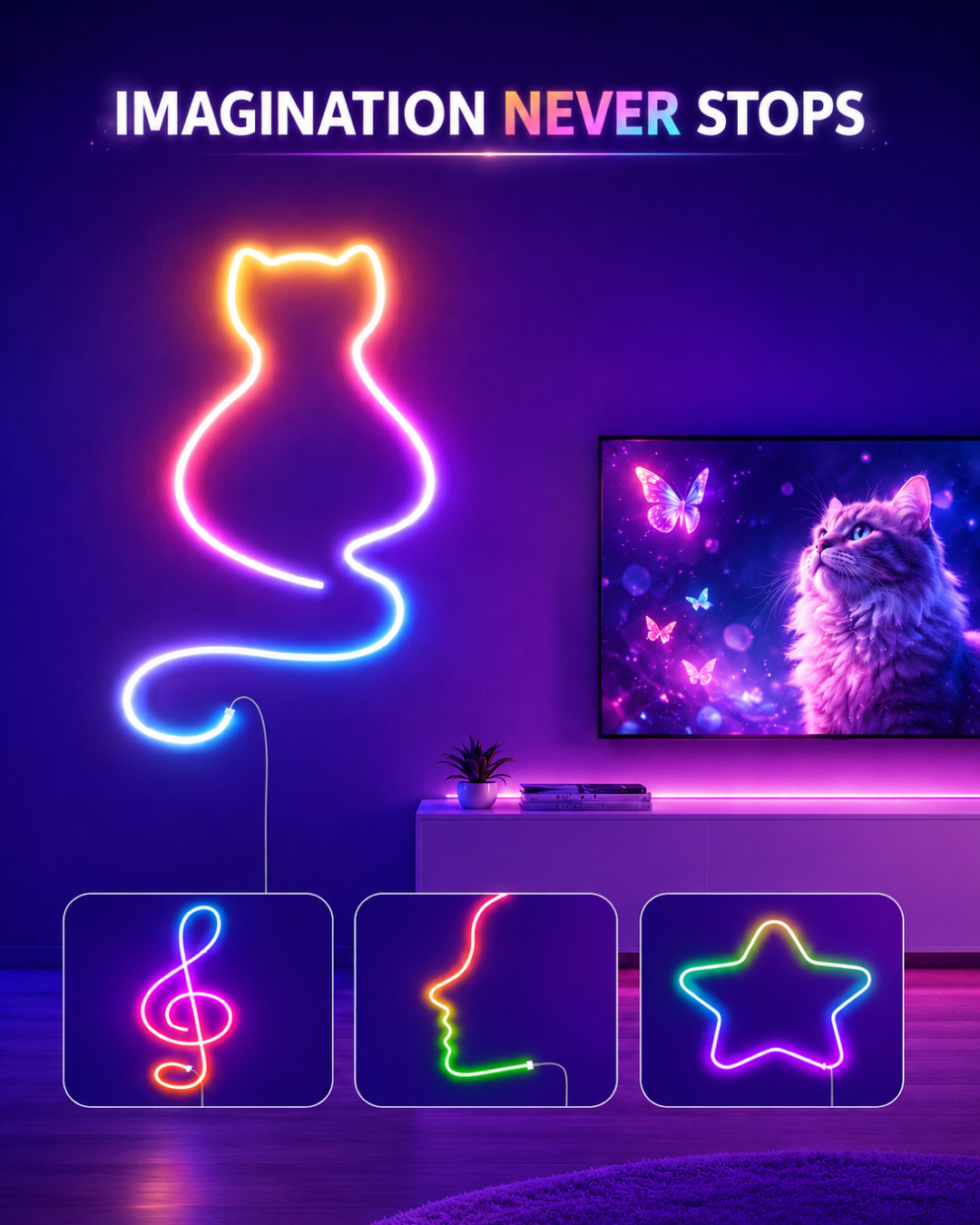 Smart RGBIC Neon Light