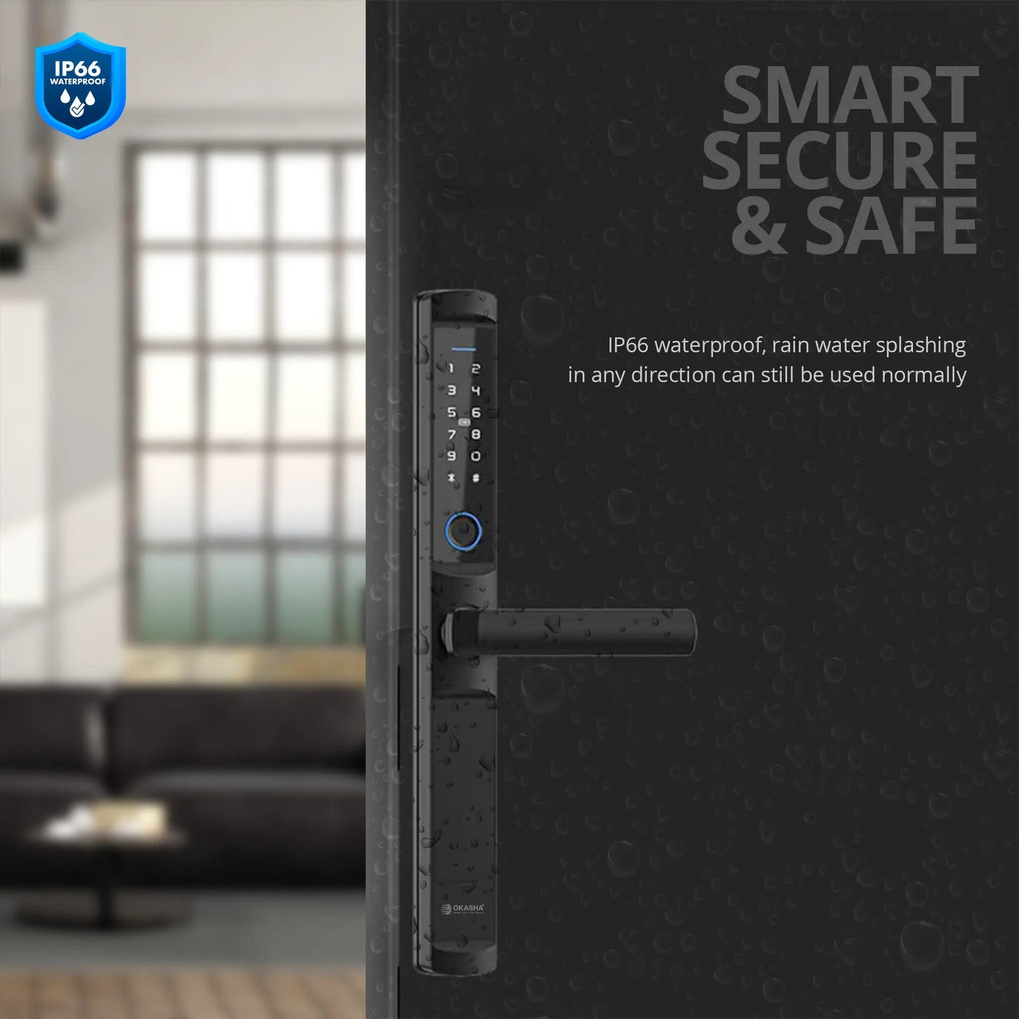 Sleek & Smart Door Lock E710