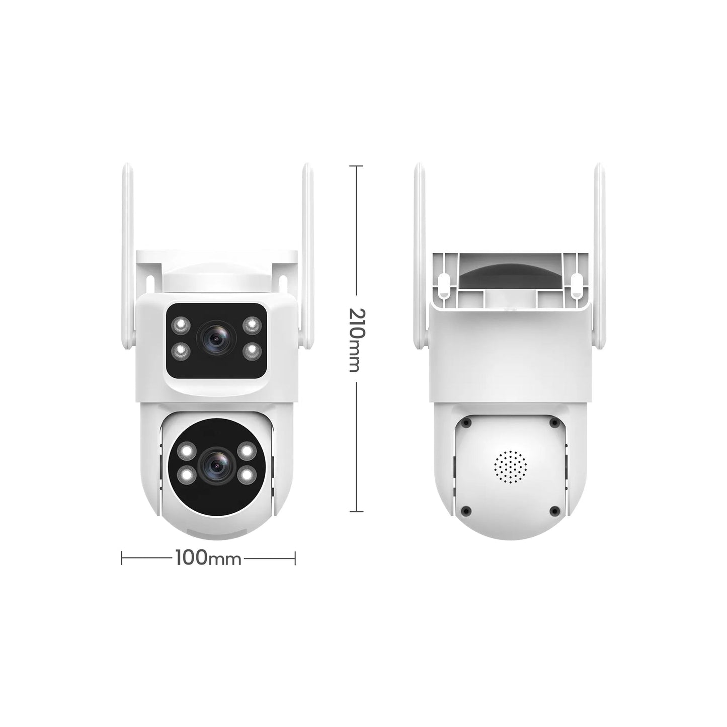Smart PTZ Camera-2+2MP