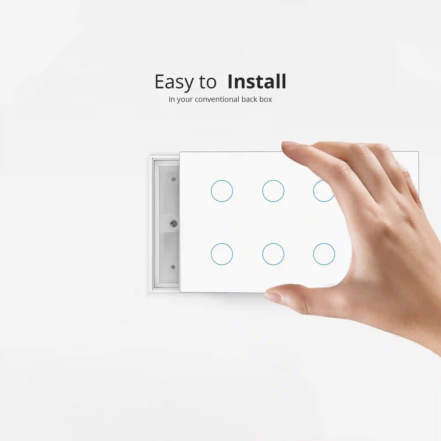 8 Gang-Smart Switch Crystal Series
