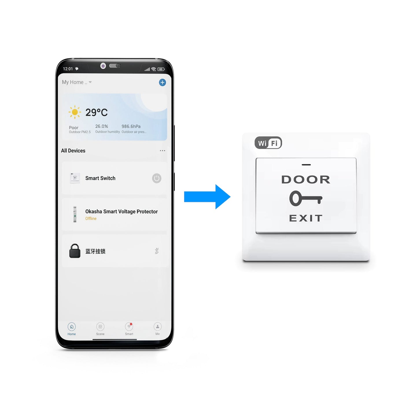 Smart Door Button