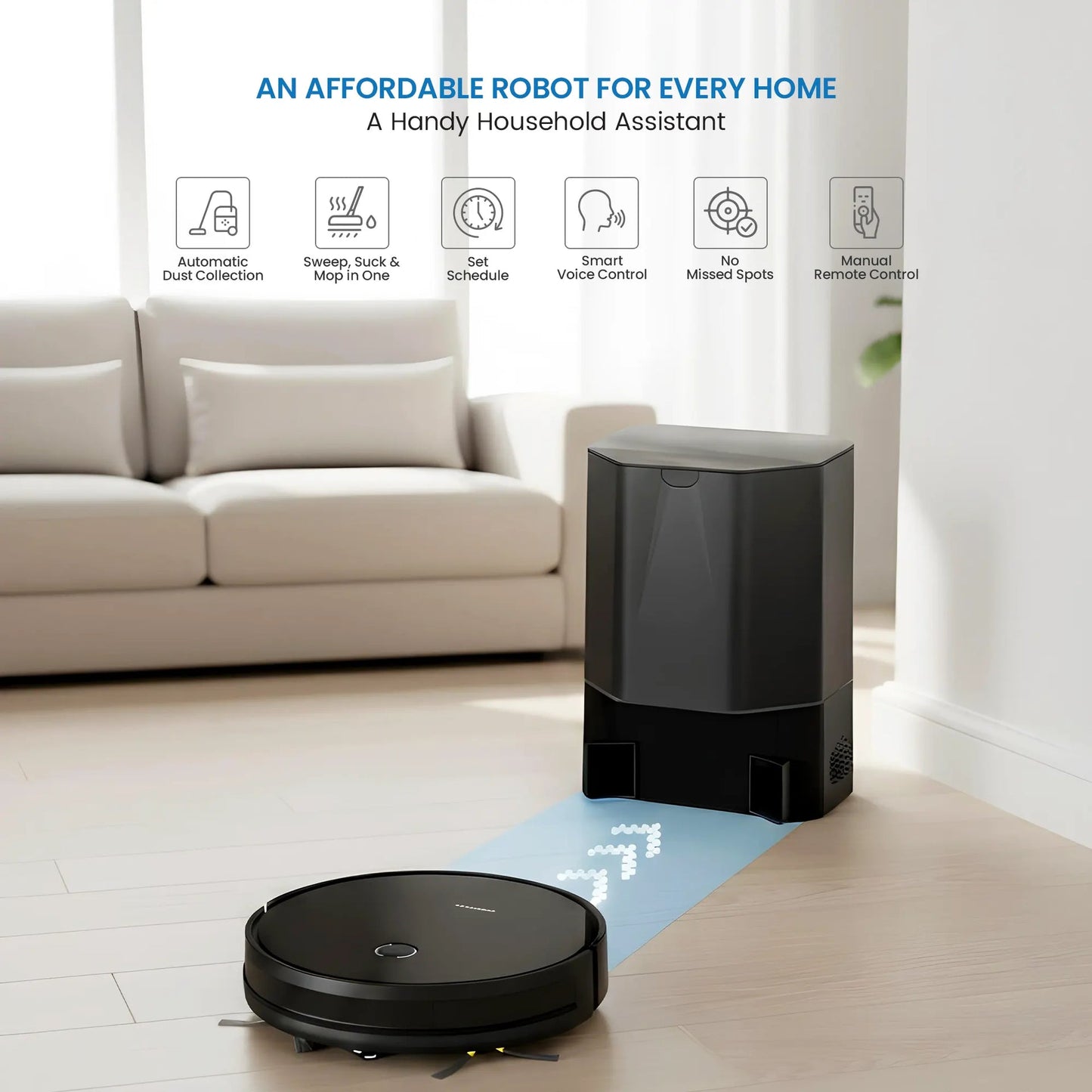 Smart Robot Vacuum E60