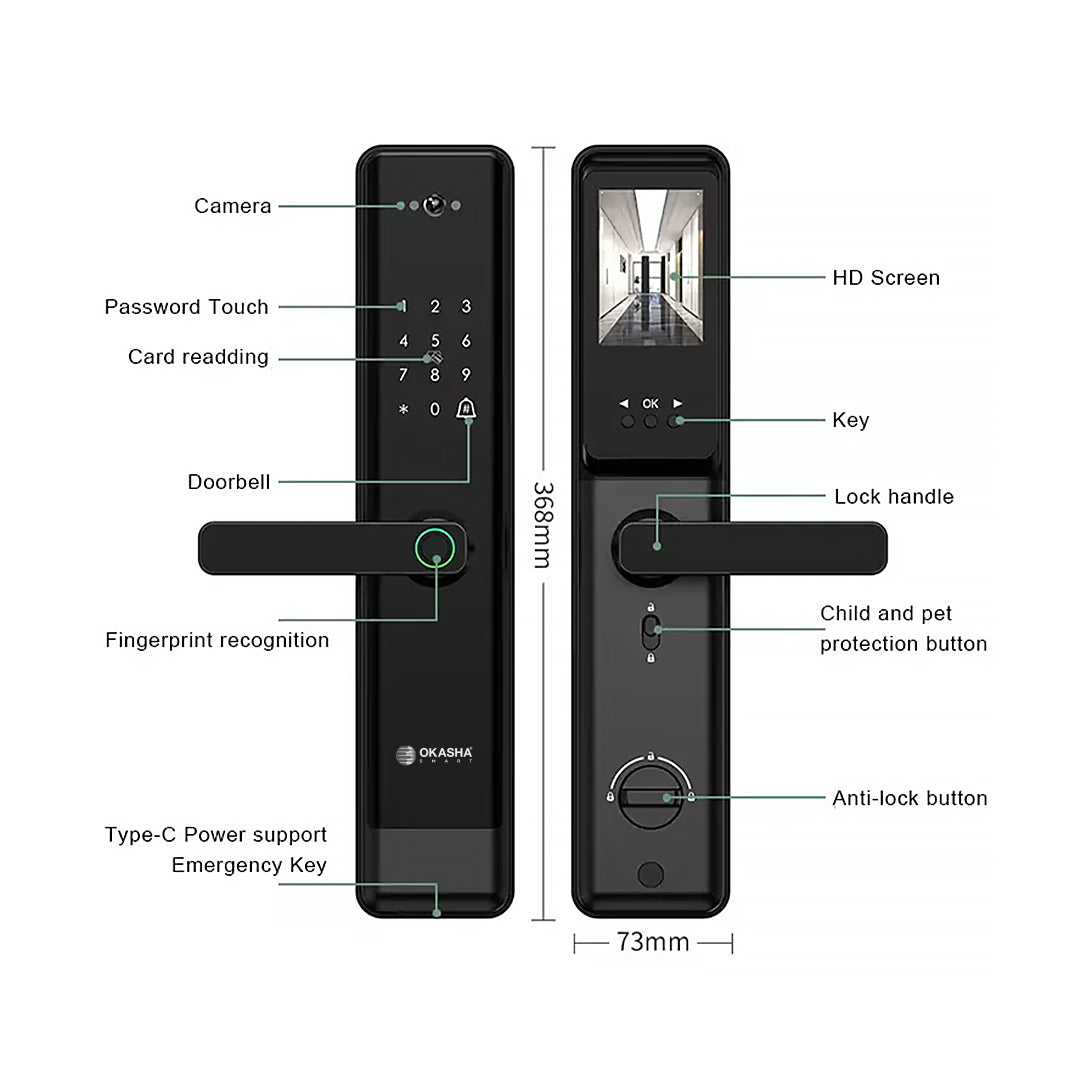 Smart Door Lock | Video Door Bell E690